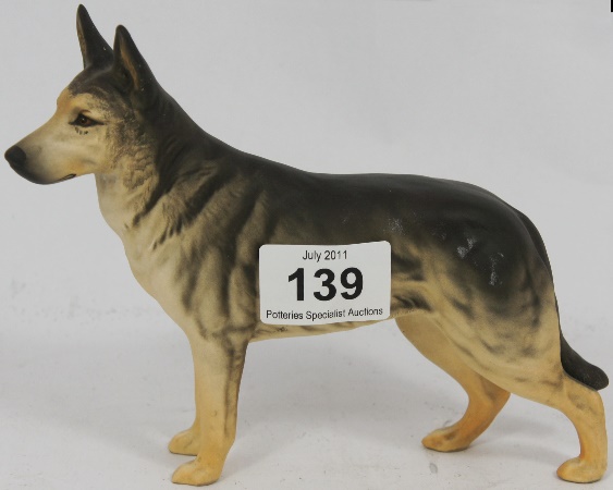 Beswick Alsation Model 3073 Matt