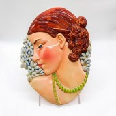 BESWICK ART DECO STYLE WALL PL