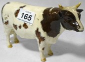 Beswick Ayrshire Bull 1454 end