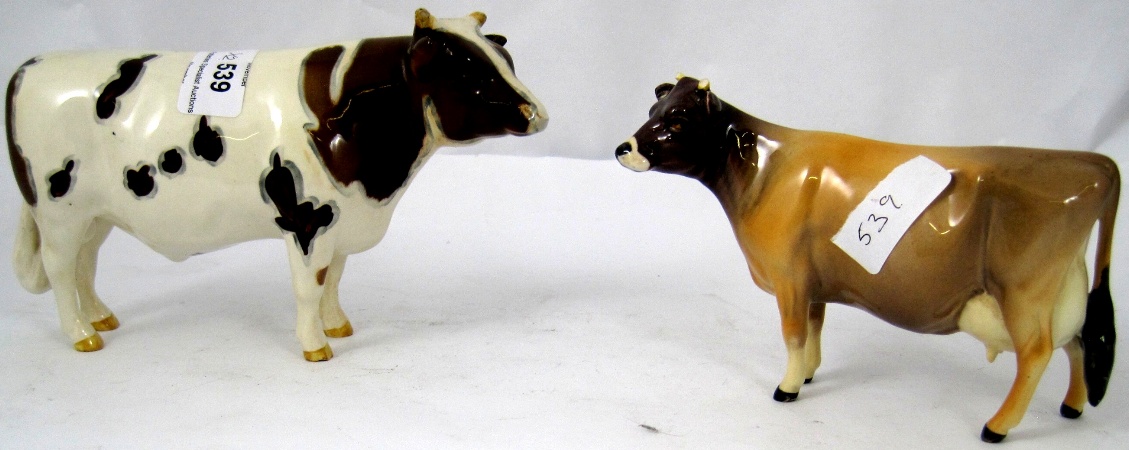 Beswick Ayrshire Bull 1454B and
