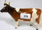 Beswick Ayrshire Cow 1350 boxe