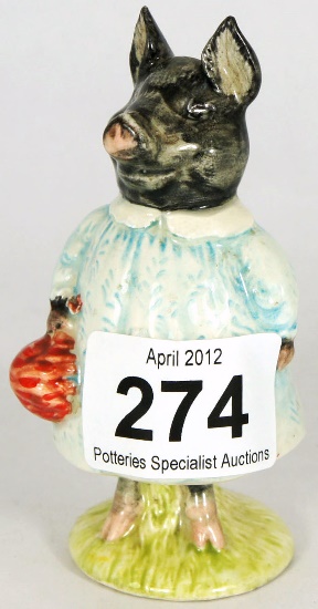 Beswick Beatrix Potter Figure Pig