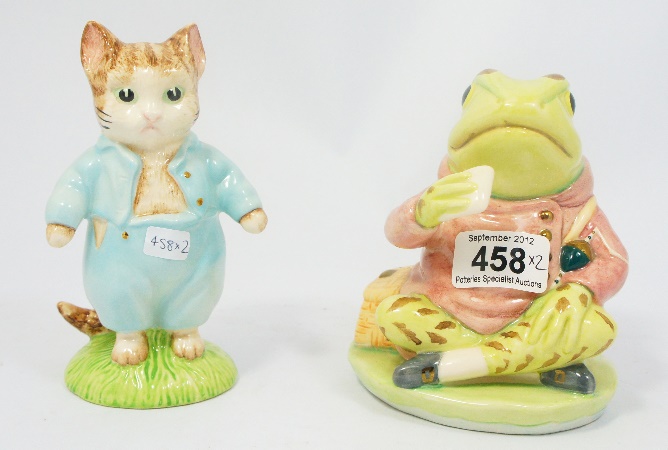 Beswick Beatrix Potter Large Gold