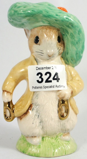 Beswick Beatrix Potter Large Gold