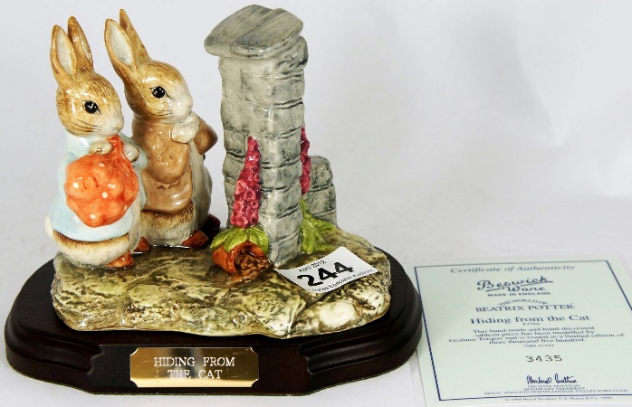 Beswick Beatrix Potter Tableau