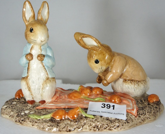 Beswick Beatrix Potter Tableau