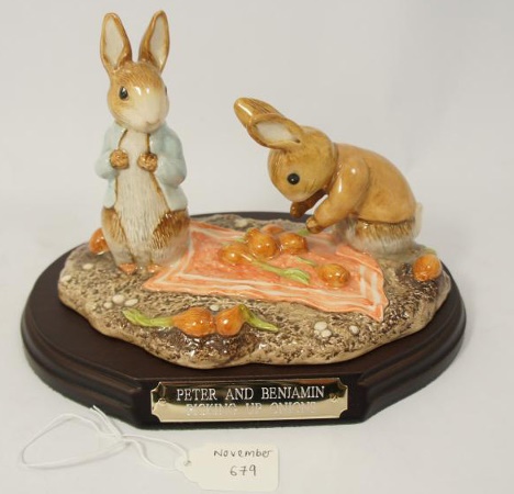 Beswick Beatrix Potter Tableau