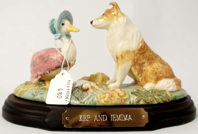 Beswick Beatrix Potter Tableau