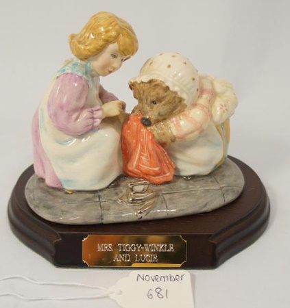 Beswick Beatrix Potter Tableau