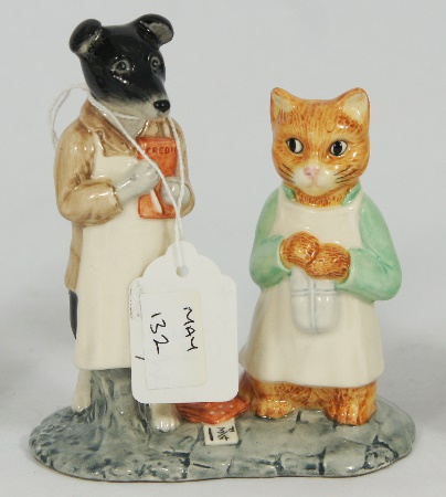Beswick Beatrix Potter Tableau