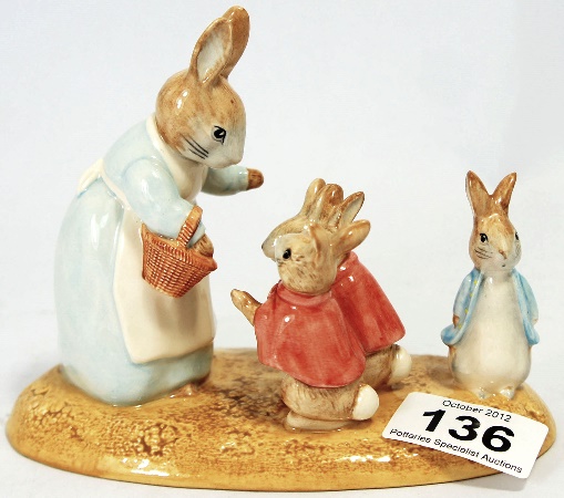 Beswick Beatrix Potter Tableau
