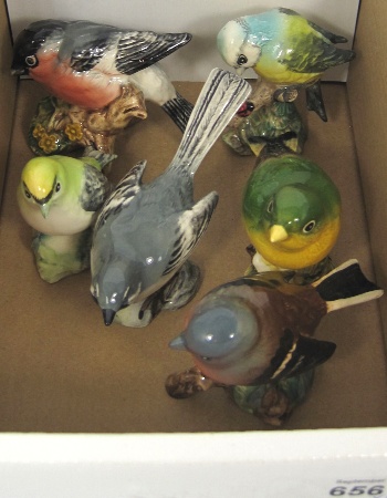 Beswick Birds Bullfinch 1042B
