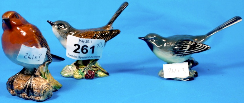 Beswick Birds comprising Robin