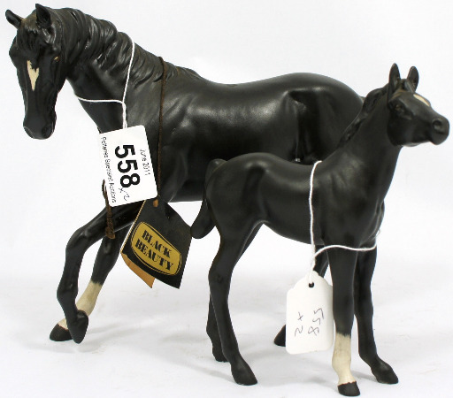 Beswick Black Beauty 2466 and Black