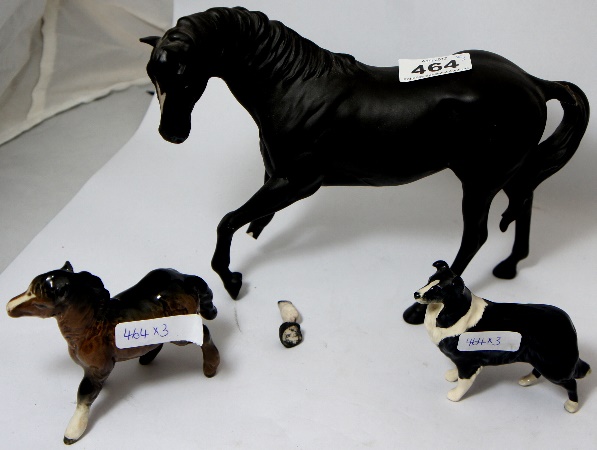 Beswick Black Beauty Donkey and