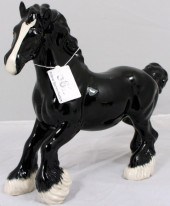 Beswick Black Cantering Shire