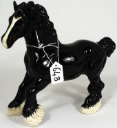 Beswick Black Cantering Shire