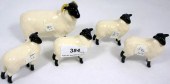 Beswick Black faced Sheep and