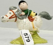 Beswick Boy on Galloping Grey