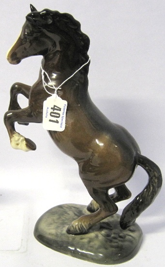 Beswick Brown Rearing Welsh Cob