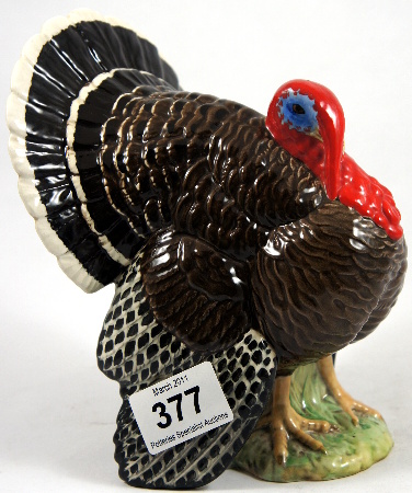 Beswick Brown Turkey 1957 height