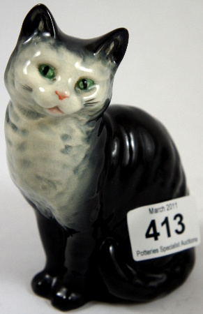 Beswick Cat Seated (Looking Up