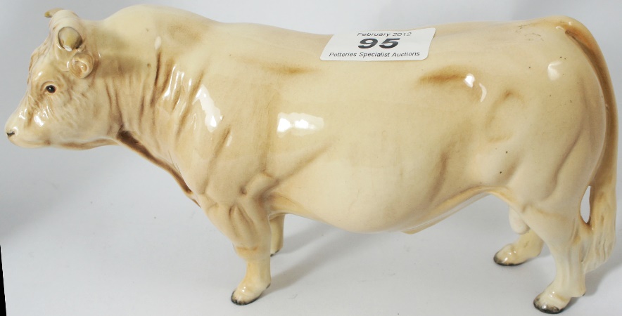 Beswick Charolais Bull Model