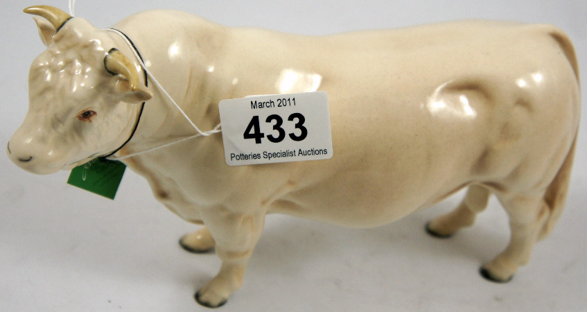 Beswick Charolais Bull Model 2634a