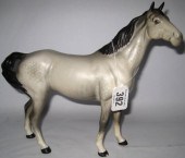 Beswick Dapple Grey Swish Tail