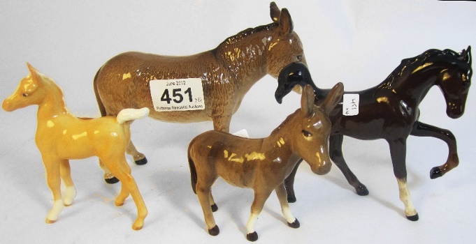 Beswick Donkey Foal 1796 Royal