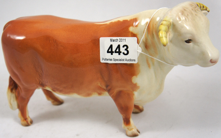 Beswick Early Hereford Bull (Good