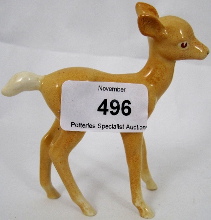 Beswick Fawn 1000B in rare Palomino