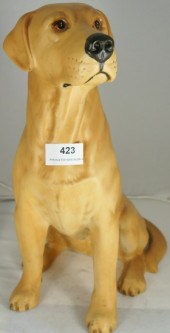 Beswick Fireside Labrador Dog