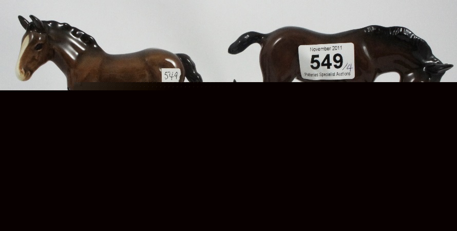 Beswick Foal Lying 915 Shire Foal