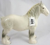 Beswick Grey Shire Mare Model