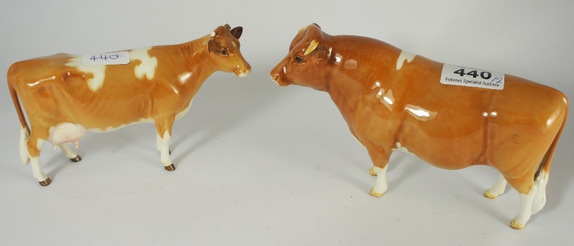 Beswick Guernsey Bull 1451 (chip to