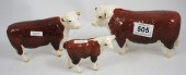 Beswick Hereford Bull 1463a He