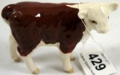 Beswick Hereford Calf Model 18