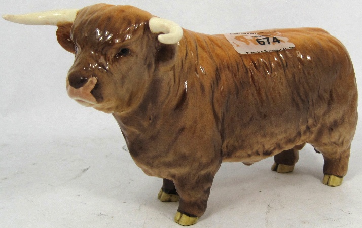 Beswick Highland Bull in Gloss 2008