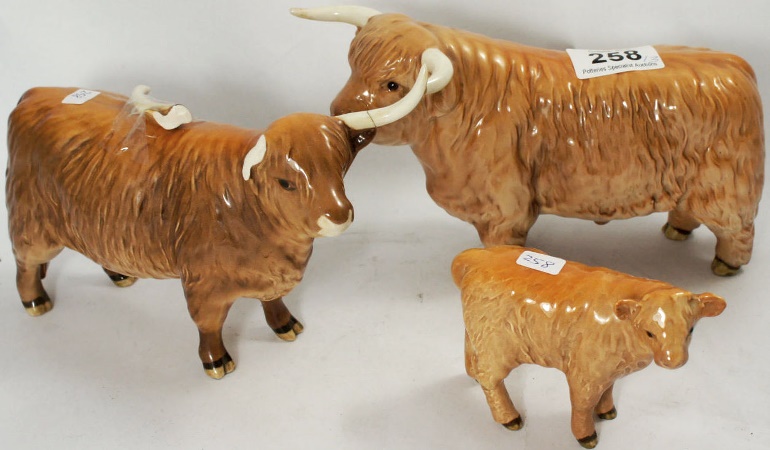 Beswick Highland Bull Model 2008