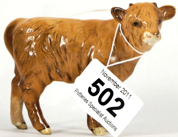 Beswick Highland Calf Model 1827