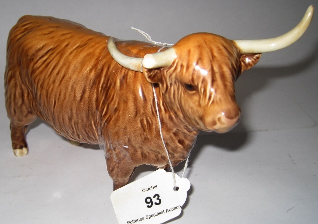 Beswick Highland Cow 1740 (one horn