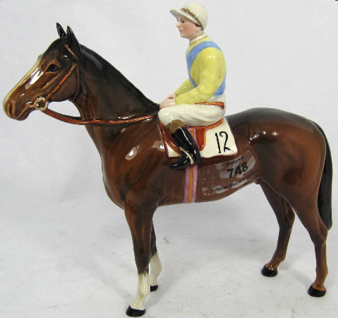 Beswick Horse and Jockey 1862