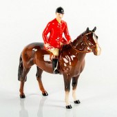 BESWICK HORSE AND RIDER HUNTSM