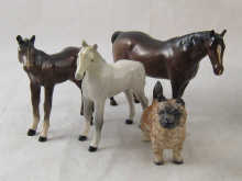 Beswick horses: A mare 12 cm high