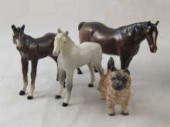 Beswick horses: A mare 12 cm h