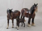 Beswick horses: A shire horse