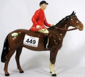 Beswick Huntsman on Brown Hors