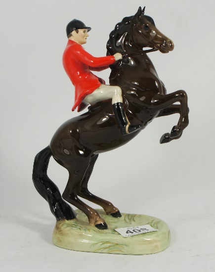 Beswick Huntsman on Rearing Horse
