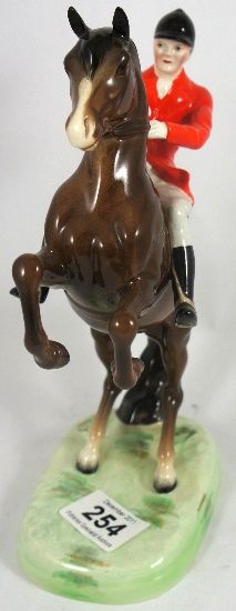Beswick Huntsman on Rearing Horse